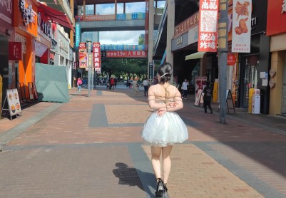 【长颜草】捆绑户外逛街，过马路，摊位便利店购物