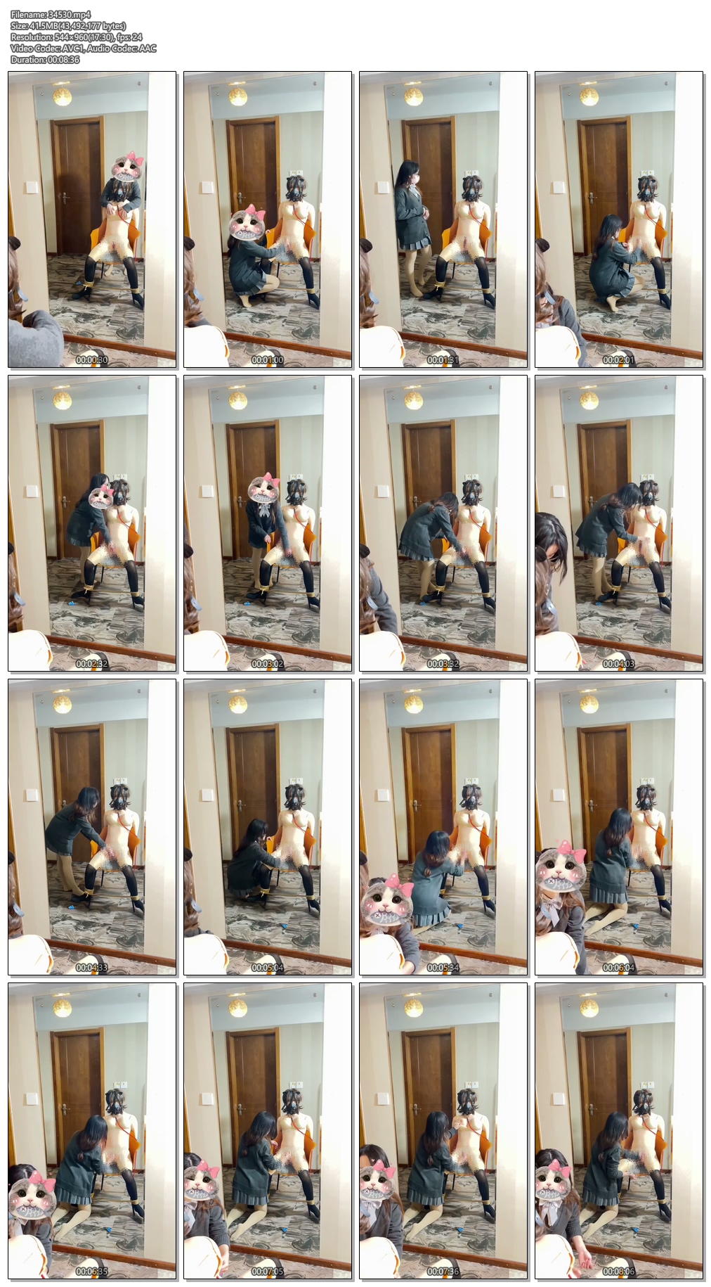 34530----【Kigurumi】囡囡日常调教 女主人调教娃娃篇，让娃娃对着镜子羞耻的看着自己.jpg