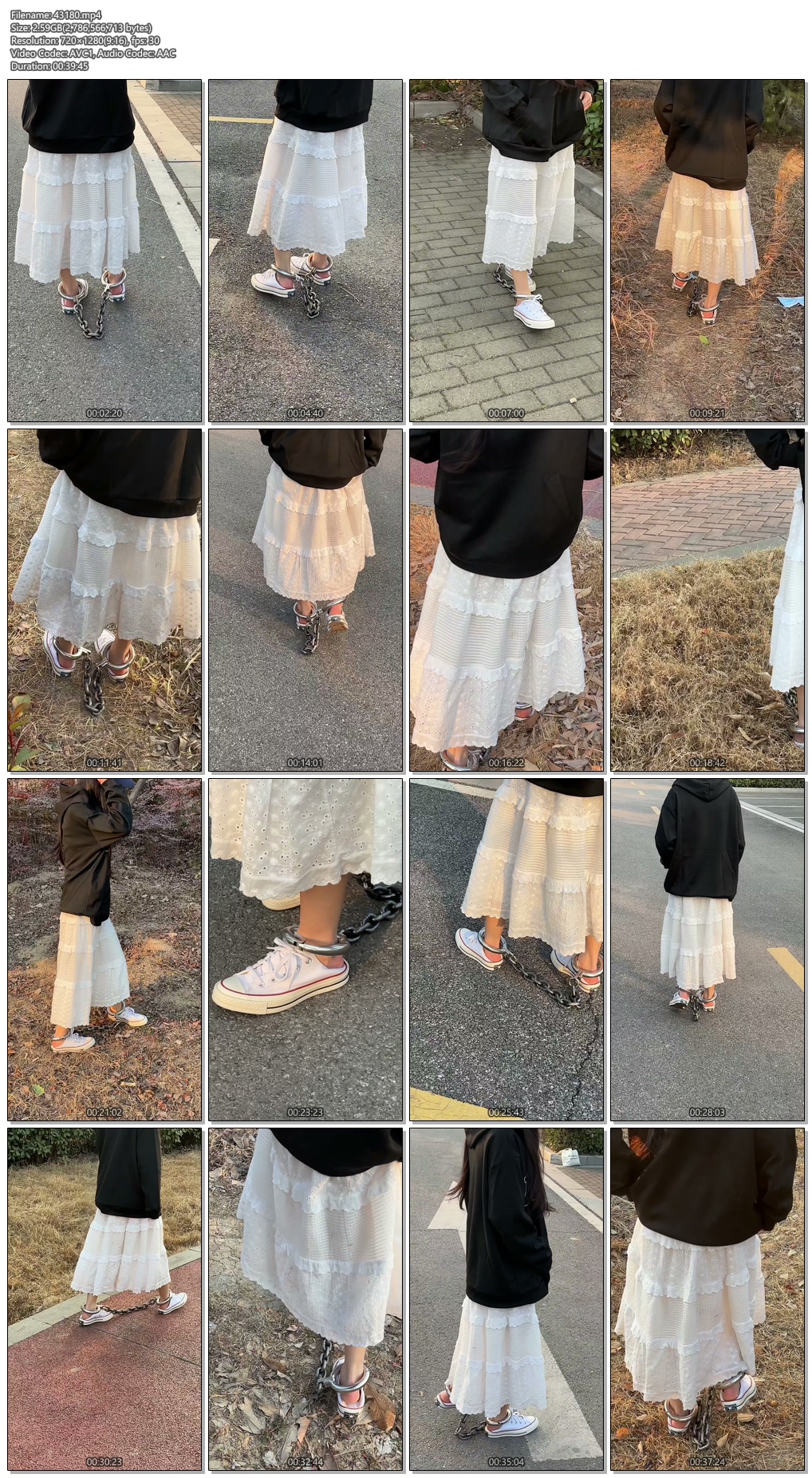43180----【布莱恩】大学生妹子户外脚镣 重镣外出走路.jpg