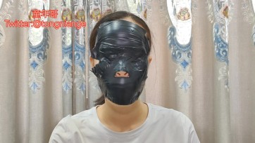 【童年哥Sam】胶布封脸的步骤过程