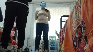 【绳多多】第一次尝试直臂和五花的中年熟妇