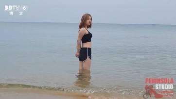 【半岛束艺台】【直臂】【户外】  海语户外第一季6，我叫海语，我现在慌得一笔