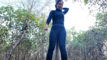 【一绳所爱】《紫涵野外挑战，镣铐各种逃脱》