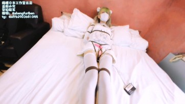 【绳缚日本】地雷系萝莉の双重人格！抑制乎吸+TD强制糕巢+黑白双份玉足+M分腿站立+驷马爆摔+疯狂tk