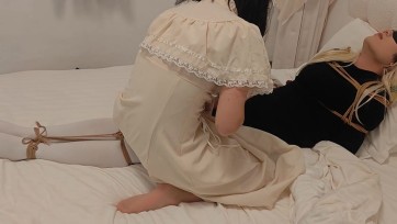 【澄创绳缚】不服管教的男娘 白丝+贞操锁+震sp