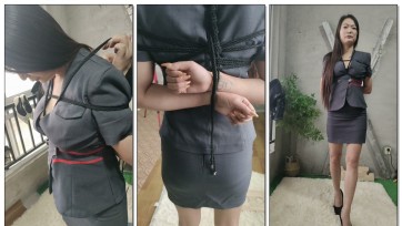 【皖北绳艺】重磅新人来袭！！！制服、美女、大奶、日式捆绑初体验