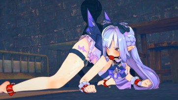 【3D动画】被囚禁少女的受难集